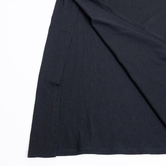 Eileen Fisher Mock Neck Long Sleeve Tunic Black Top Small Petite Lyocell - Picture 7 of 11